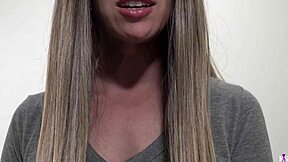 Housewife in skirt has affair with hairy pussy and natural tits during yoga cheating