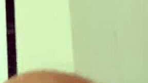 kara faux sneaks around with stepbro. she rides his monster cock in a wild homemade session late at night.