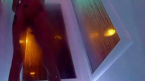 i watch hot kendra cole masturbating in the shower, her skinny body so sexy