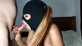 latina cadelinha sucks cock and rides for creampie 🍆