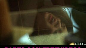 stunning petite teen jessie andrews seduces her man with big cock 😍