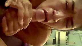 Meredi takes that huge shaft deep