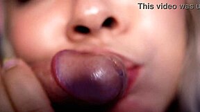 Pretty Face Girl Sucks A Cock Close To The Camera!