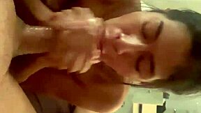 Meredi takes that huge shaft deep