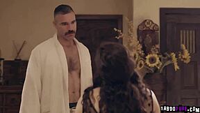 whitney wright bends over for hard railing