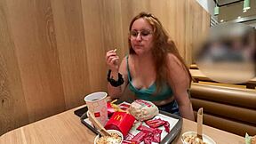 stopped for food but trix mendes craved a hard fuck