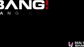 Scarlett Alexis rocks her first porn with that hot ass! 🔥