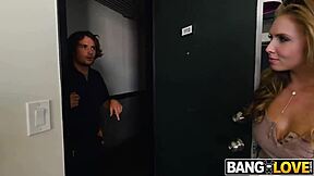 Lena paul has jay romero clean her pipes