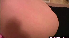 hot andi shows yummy tits while masturbating with dildo