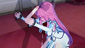 In Redo of Healer, Flare levels up with the hero