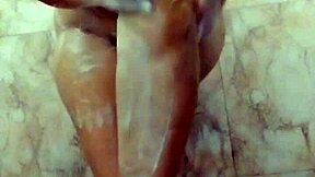 i watched this hot desi indian girl fingering herself in the bathroom, she was talking dirty in hindi, so young and chubby with big tits.