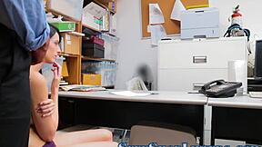 Amateur Teen With Big Tits Gets Hardcore Cumshot While Caught