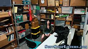 Amateur Teen With Big Tits Gets Hardcore Cumshot While Caught