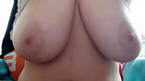 Shy student, why play with big tits instead of studying?