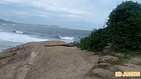 Ed Junior and Ma Santos fuck in Rio with anal?