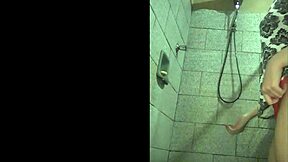 hey, wanna see this latina teen slam her asshole with a huge dildo?