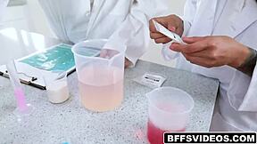 Natalie porkman leads girls in group activity