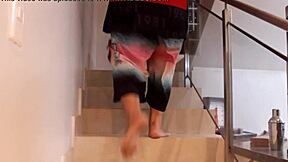 i got lucky with petite latina kaya nymphet's small tits