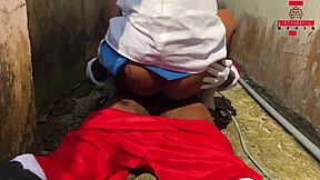 Christmas brings hot sex outdoors with big cocks and cumshots