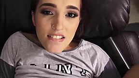 Cute teen 18+ fucks pal's step sister