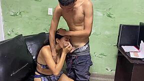 Teacher demands sex for grade help.