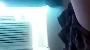 she GOT NAKED in the room