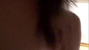 my stepdaughter bent over for doggystyle and got a facial.