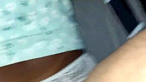 Christmas Night Stepdaughter In Panties On Sofa