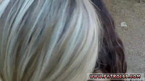 Fake Cop Kimmie In First Time Amateur Threesome With Border Slut!