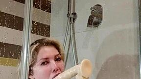 why does the bitch fuck herself in the shower?