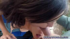 Female Cop in Mexican Gangbang Threesome?