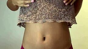 sexy 18 year old samary records in the bathroom nude