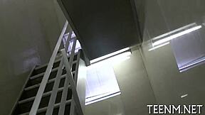 Young babe sucks and fucks for cash