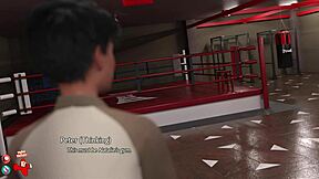 i played the golden boy game with milf brunette outdoors