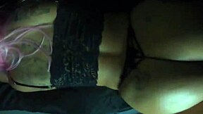 She casually talks to her husband while getting pounded by a big cock