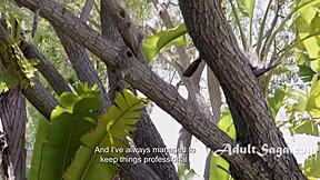 Does Tiny Sitter Madi Collins Join Lesbian MILFs Reagan Foxx And Dana Vespoli?