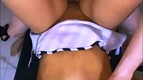 this shy latina otaku teen 18+ gets thrilled in a tight apartment date