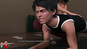 i played the golden boy game with milf brunette outdoors