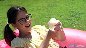 Bathtub Fun with Sara Bell and Raul Costa Gets Wild!