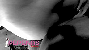 Sarah Rosa sucks dick in Christmas making off