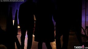 young woman submits to two men in threesome