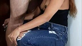 why is this prostitute giving deepthroat and anal with monster cock?