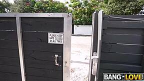 Chloe Amour rides in threesome with Peter and Ethan for facial