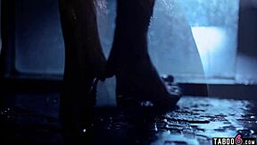 young woman submits to two men in threesome