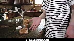 Big tits teen stepsister jewelz blu fucked in kitchen by stepbrother pov