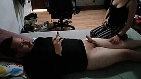 The maid not only cleans best but also gives amazing blowjobs