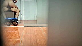 Argentinian couple working overtime in steamy outdoor session