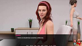 I can't believe this pregnancy game has such explicit scenes with milfs and teens