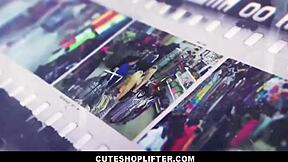 Hey, skylar vox got caught shoplifting, but she sucked the officer's big cock to go home