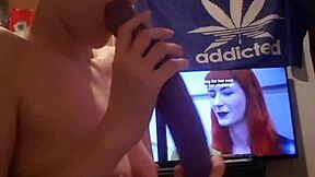 is this slut from canada playing with her tight cunt?